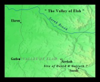 Map of David and Goliath