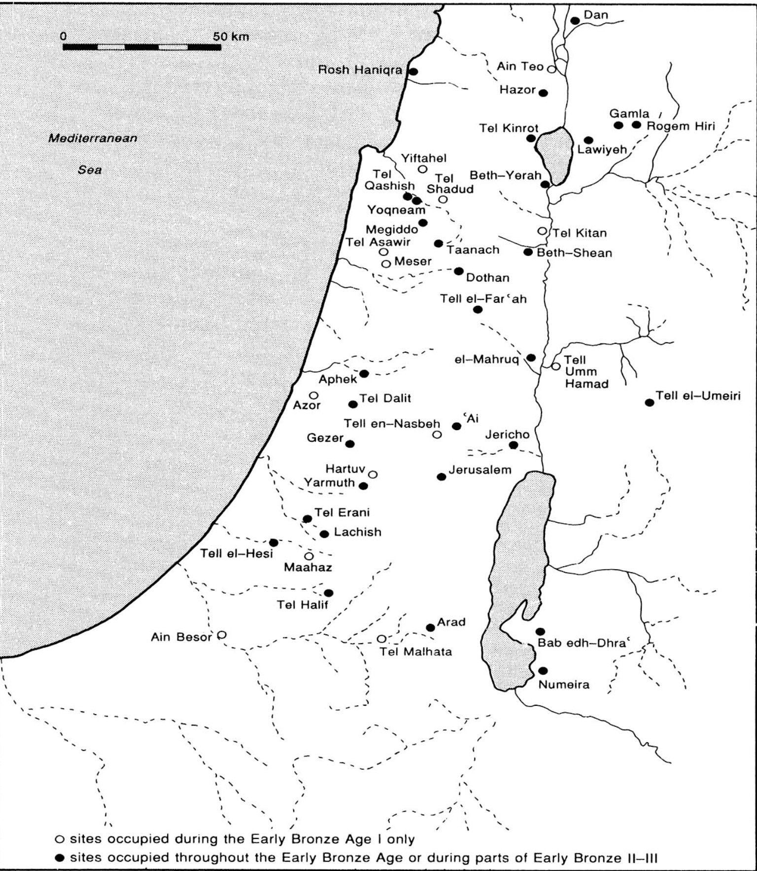 Jerusalem was occupied in the Early Bronze Age.